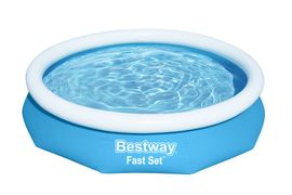 BESTWAY - Nafukovací bazén Fast Set, kartušová filtrace, 3,05m x 66cm