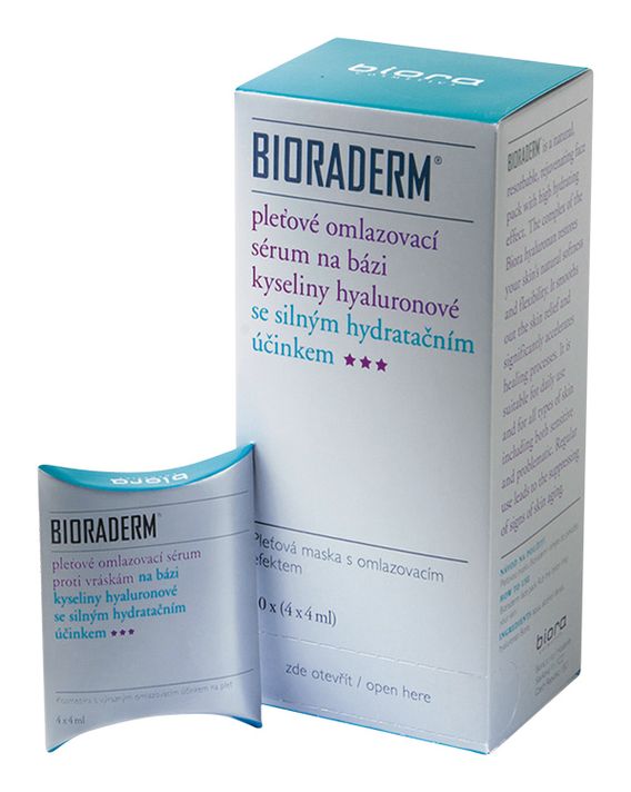 BIORA - Bioraderm omlazující sérum proti vráskám 4 x 4ml