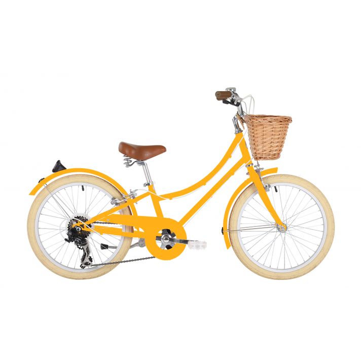 BOBBIN - Dětské kolo Gingersnap 20" Yellow