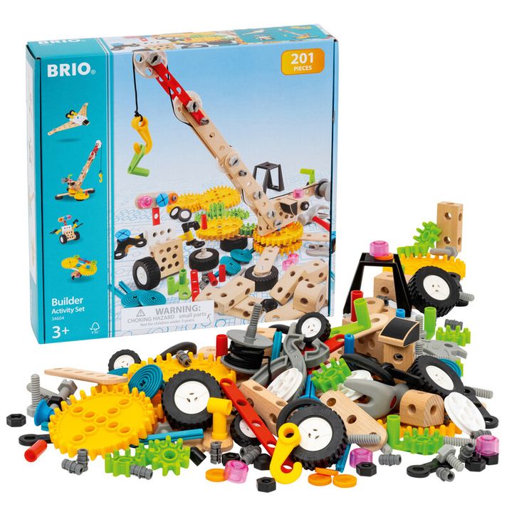 BRIO - Builder - sada pro kutily 201 ks