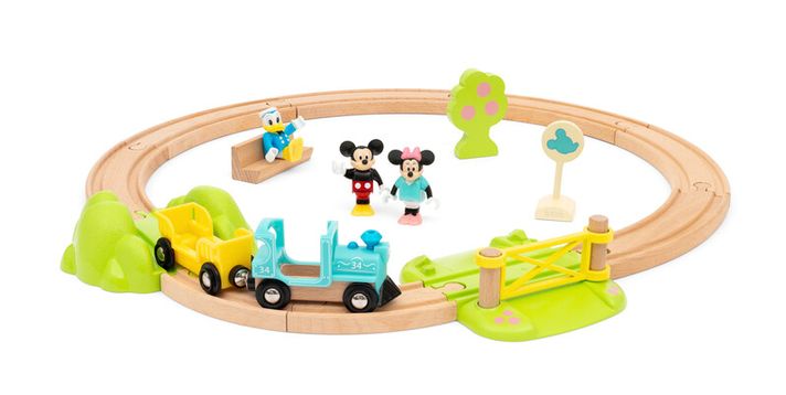 BRIO - Disney and Friends Vlakový set Myšáka Mickeyho