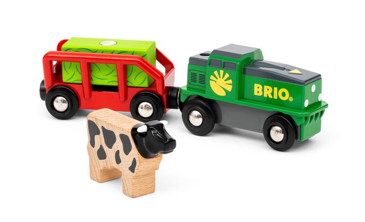 BRIO - Farmářský vlak na baterie