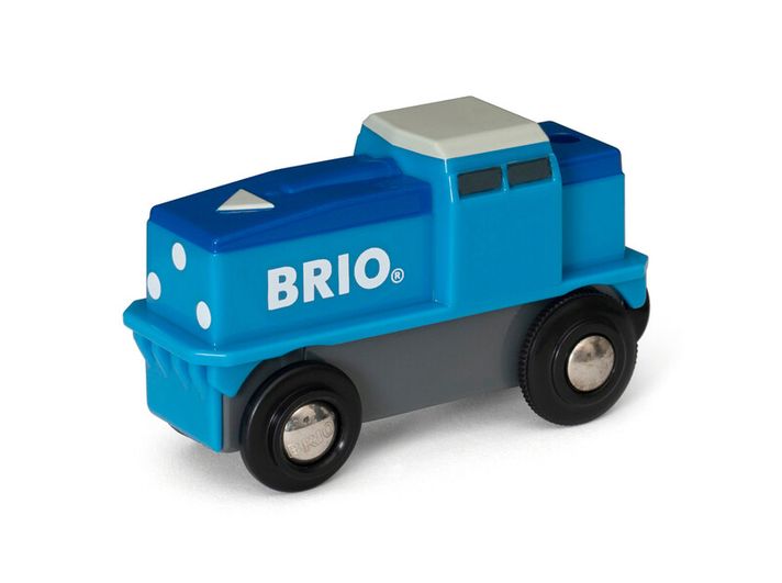 BRIO - Nákladní lokomotiva na baterie