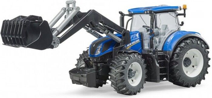 BRUDER - 03121 Traktor New Holland T7.315 s čelním nakladačem