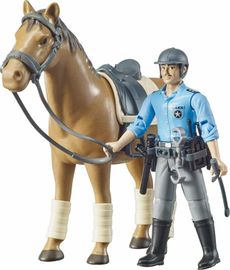 BRUDER - 62507 Policista na koni