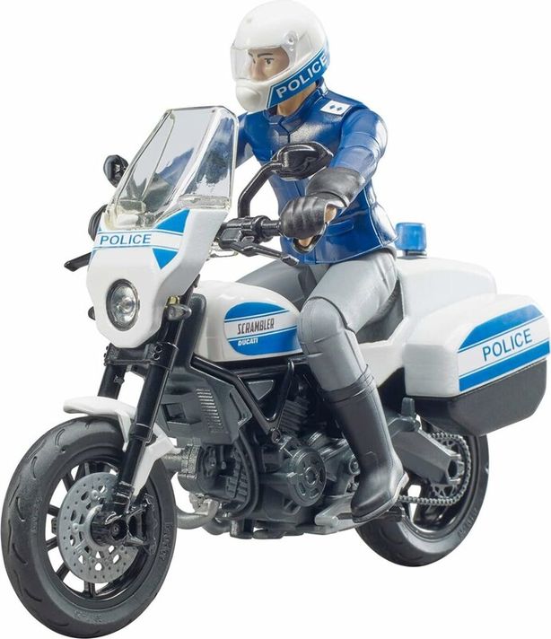 BRUDER - 62731 Policejní motocykl Ducati Scrambler