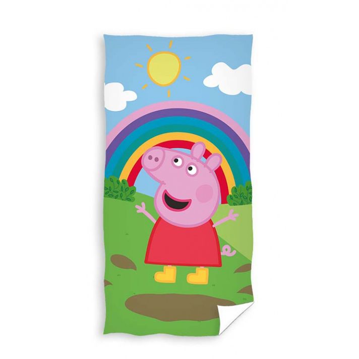 CARBOTEX - Bavlněná osuška 70/140cm PEPPA PIG, PP224048