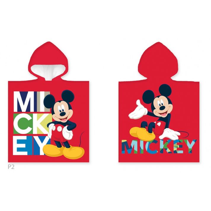 CARBOTEX - Bavlněné pončo 55/110cm Mickey Mouse, MM2295102