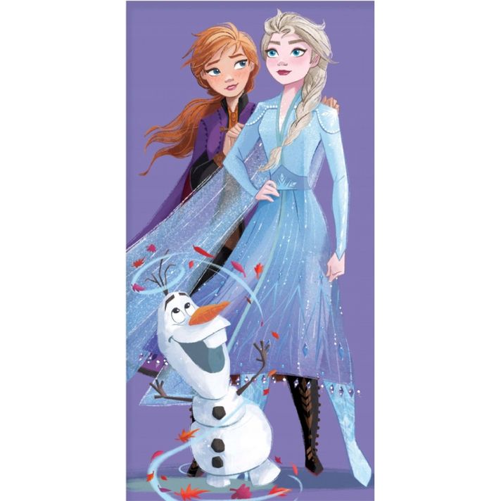 CARBOTEX - CARBOTEX Bavlněná osuška 70/140cm DISNEY FROZEN, FRO2295004