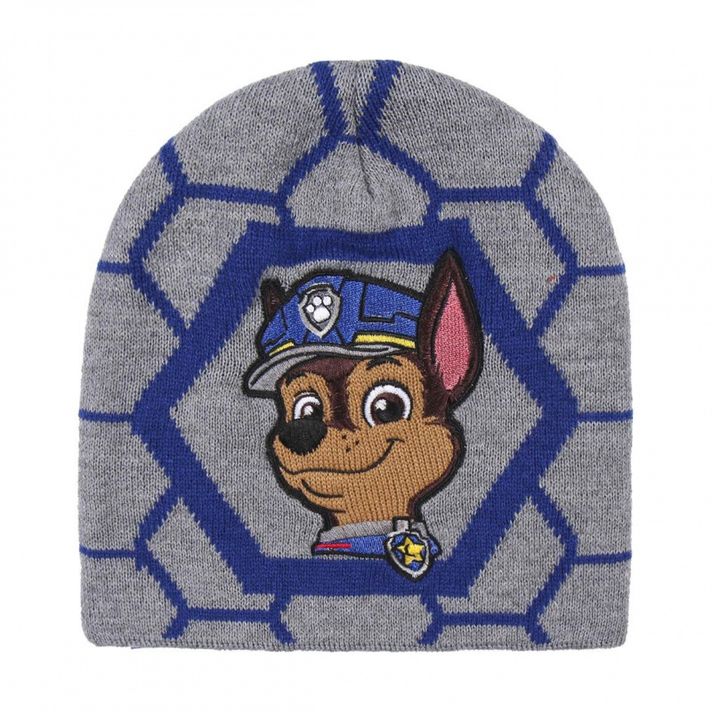 CERDÁ - Dětská zimní čepice s aplikacemi PAW PATROL, 2200007966