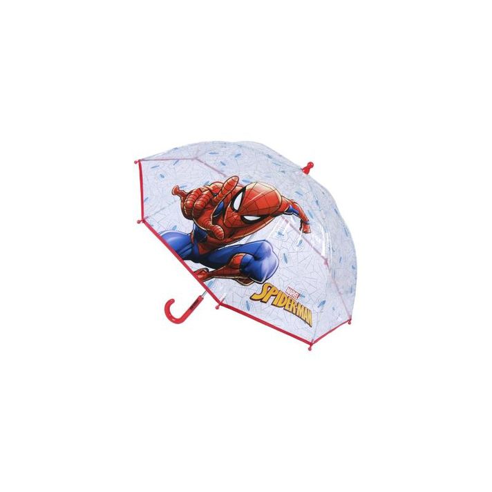 CERDÁ - Dětský deštník SPIDERMAN Transparent, 2400000615