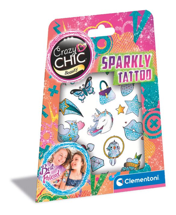 CLEMENTONI - Crazy CHIC - Třpytivé tetování