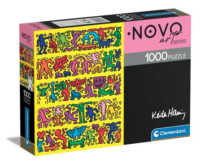 CLEMENTONI - Puzzle 1000 dílků - Art NOVO - Keith Haring