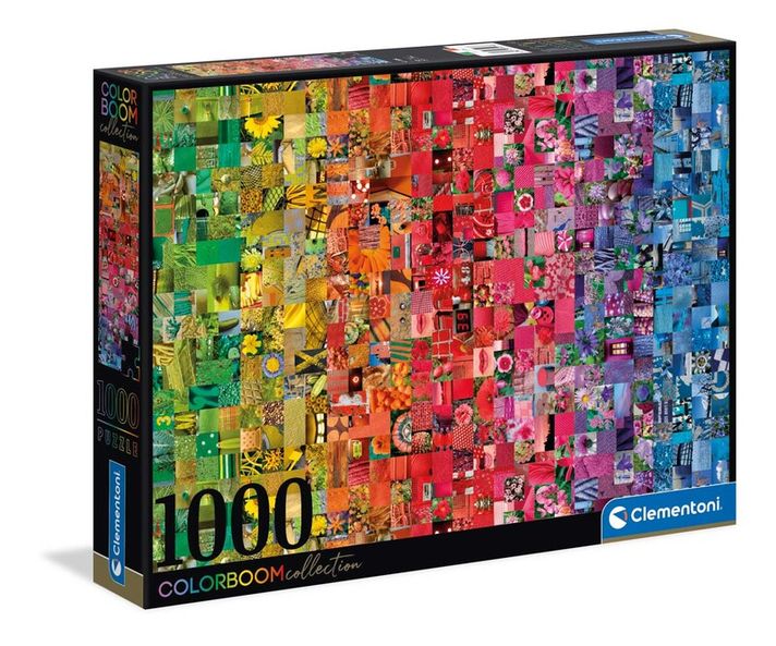 CLEMENTONI - Puzzle 1000 dílků Colorboom - Collage