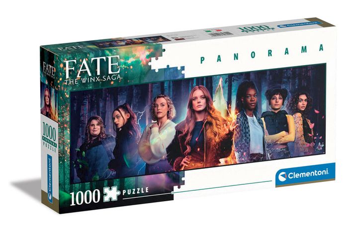 CLEMENTONI - Puzzle 1000 dílků panorama - Fate
