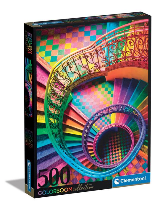 CLEMENTONI - Puzzle 500 dílků Colorboom - Schody
