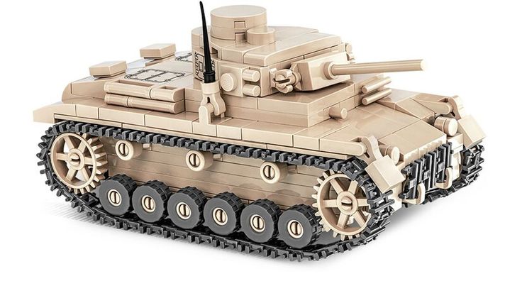 COBI - 2712 II WW Panzer III Ausf J, 1:48, 297 k