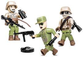 COBI - 3 figurky s doplňky Afrika Korps, 30 k