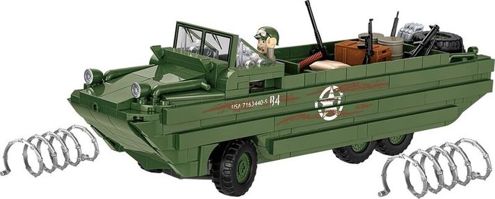 COBI - 3110 II WW DUKW Amphibia D-DAY, 1:35, 516 k, 1 f