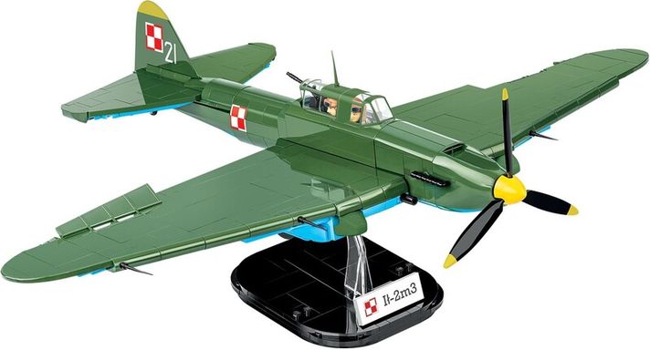 COBI - Cobi 5744 II WW Iljušin Il-2 Šturmovik, 1:32, 636 k, 2 f