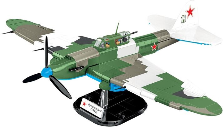 COBI - Cobi 5745 II WW Iljušin Il-2 Šturmovik, 1:32, 636 k, 2 f