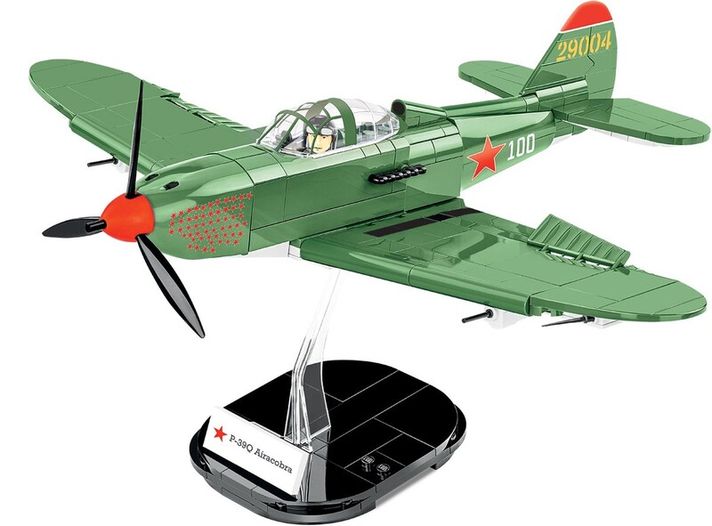 COBI - II WW Bell P-39 D Aircobra Sovět, 1:32, 380 k, 1 f