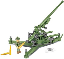 COBI - II WW French 90 mm anti-aircraft zbraň, 1:35, 206 k, 1 f