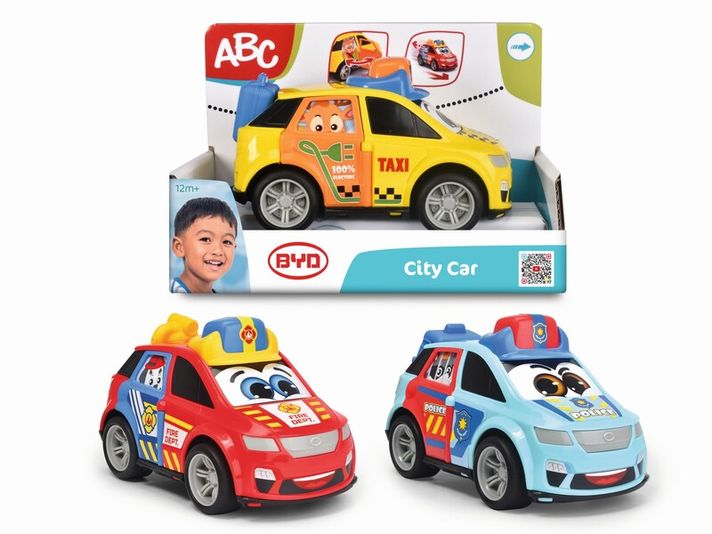 DICKIE - ABC BYD City car 14,5cm, Mix produktů