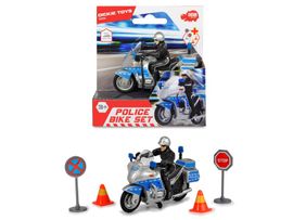 DICKIE - Policejní Motocykl 10 Cm S Příslušenství