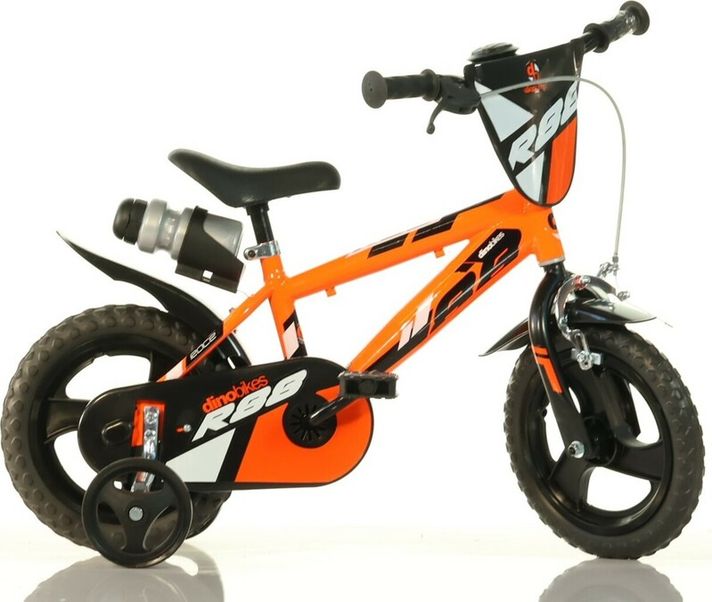 DINO BIKES - Dětské kolo 12" 412UL26R88 - oranžový