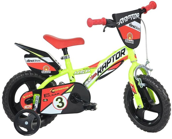 DINO BIKES - Dětské kolo 12" 612L - Raptor