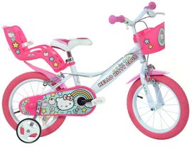 DINO BIKES - Dětské kolo 14" 144RL-HK2 Hello Kitty 2