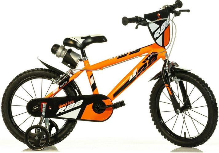 DINO BIKES - Dětské kolo 14" 414U26R88 - oranžový