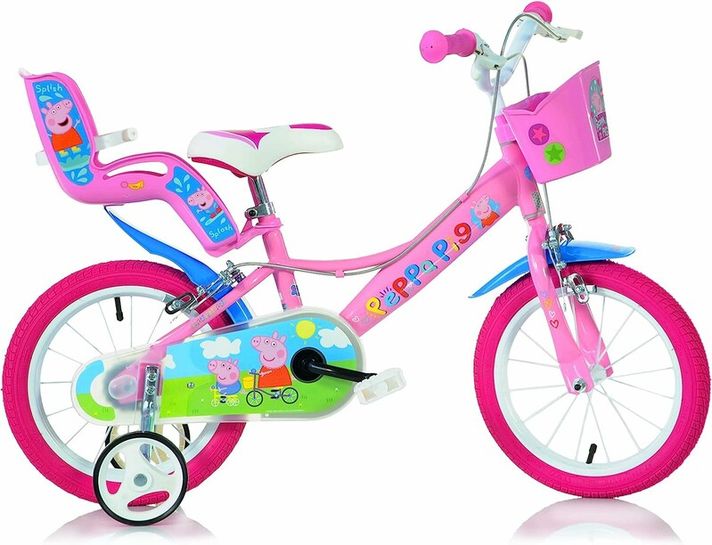 DINO BIKES - Dětské kolo 16" 164R-PGS - PEPPA PIG