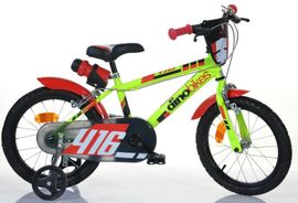 DINO BIKES - Dětské kolo 16 "416US - zeleno - černý