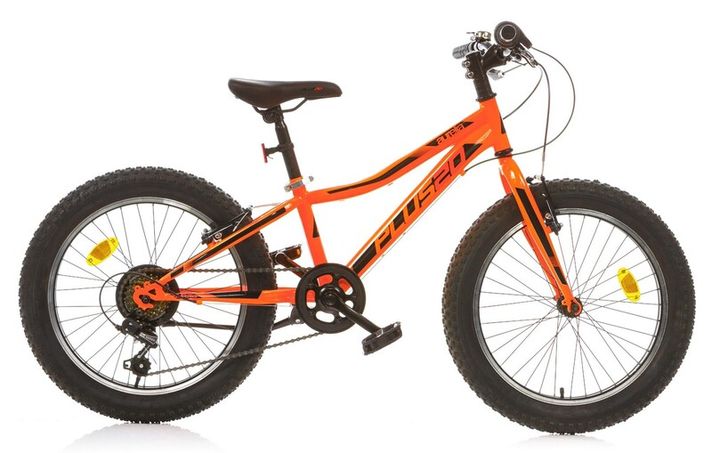 DINO BIKES - Dětské kolo 20" 420UP-26 - AURELIA plus oranžové s převody