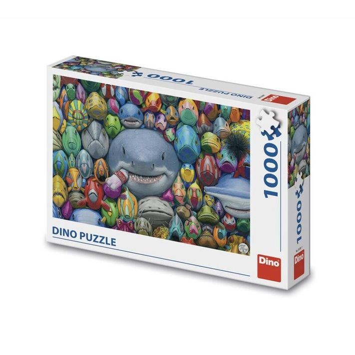 DINO - Barevné Rybičky 1000 Puzzle