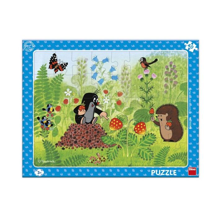 DINO - Krtek A Jahody 40 Deskové Puzzle