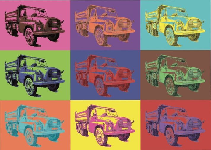 DINO - Pop Art - Tatra 1000 Puzzle