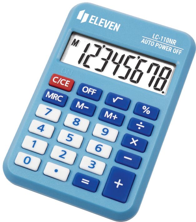 ELEVEN  - LC 110NR-BL blue kalkulátor