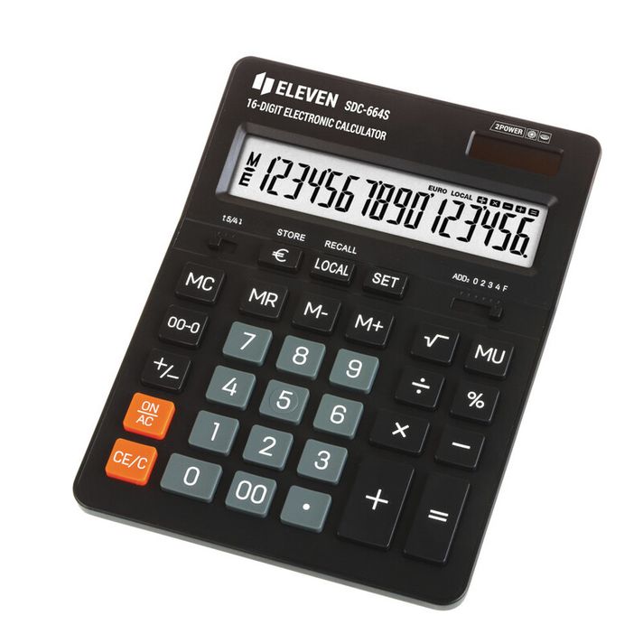 ELEVEN  - SDC 664S kalkulátor
