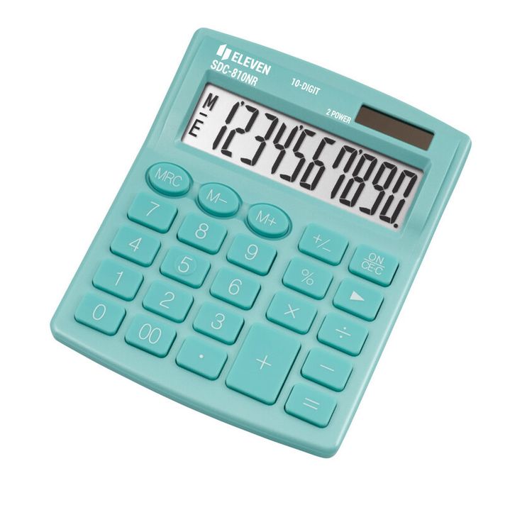 ELEVEN  - SDC 810NRGNE green kalkulátor