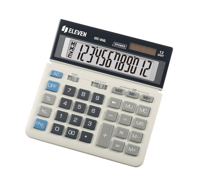 ELEVEN  - SDC 868L kalkulátor