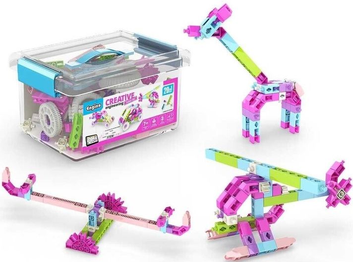 ENGINO - Creative engineering 20 in 1: maker girl