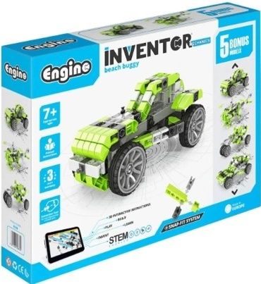 ENGINO - INVENTOR MECHANICS plážová bugina s 5 bonusovými modely