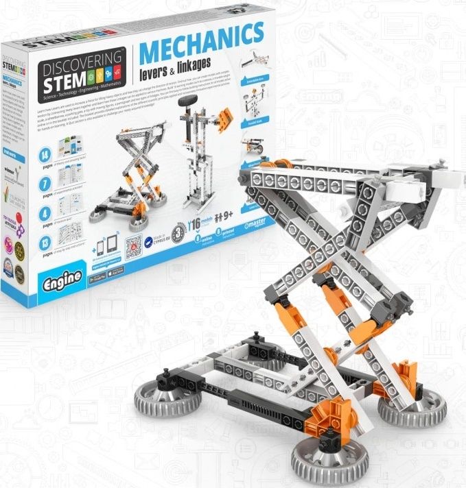 ENGINO - STEM MECHANICS: Páky a propojení