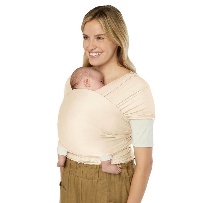 ERGOBABY -  ŠÁTEK Knit Baby Wrap - Cream