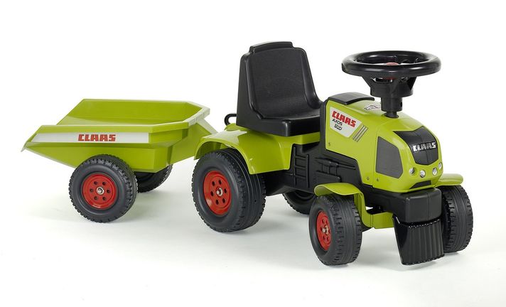 FALK - odrážedlo 1012B Baby Claas Axos s vlečkou