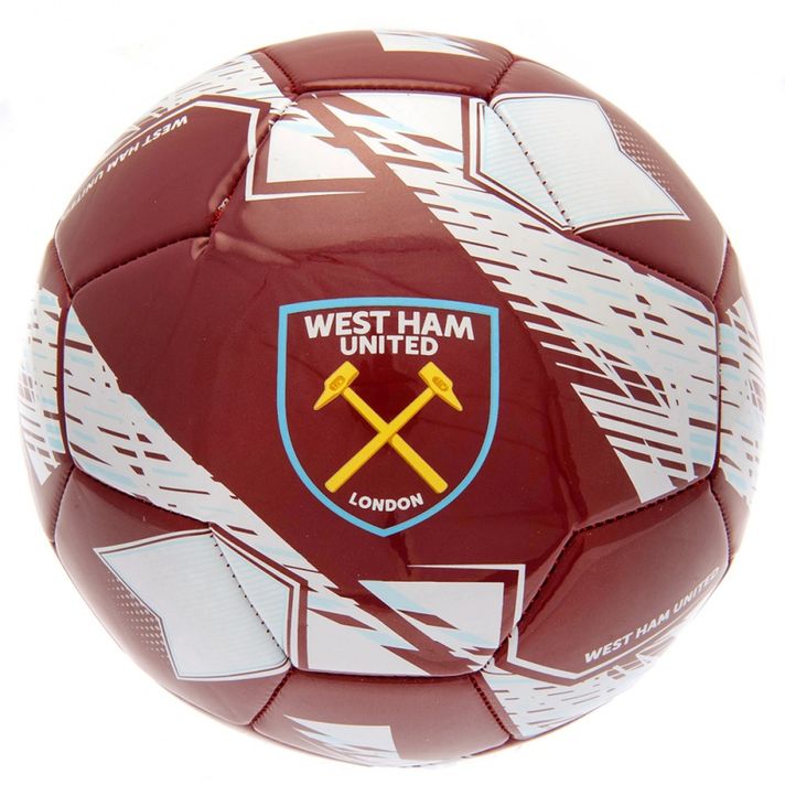 FOREVER COLLECTIBLES - Fotbalový míč WEST HAM UNITED FC Football NB (velikost 5)