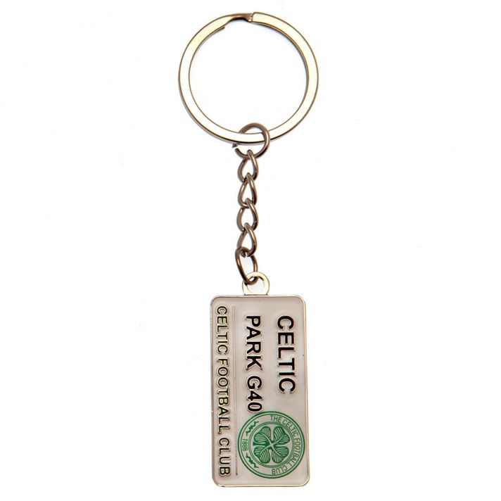 FOREVER COLLECTIBLES - Kovový přívěšek na klíče CELTIC FC Street Sign Keyring